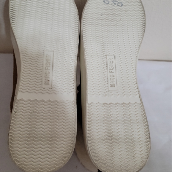 MARC FISHER SUEDE LEATHER SNEAKERS BOOTIES. - Picture 7 of 9